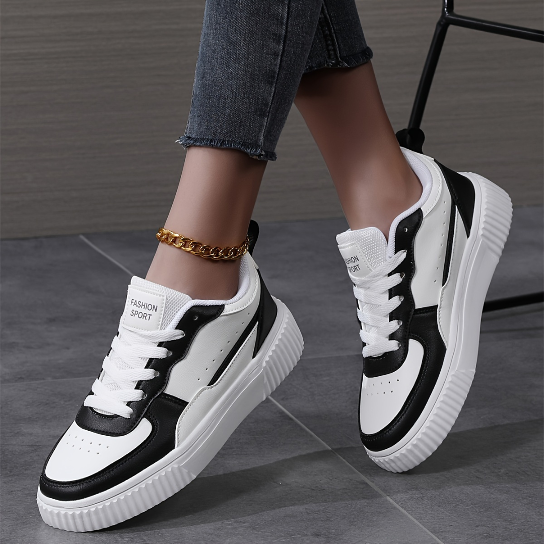 Zapatillas Para Mujer Colorblock Casual