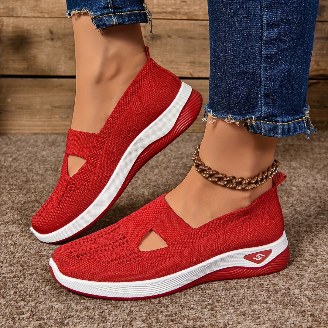 Zapatillas Para Mujer Cut-out Sneakers