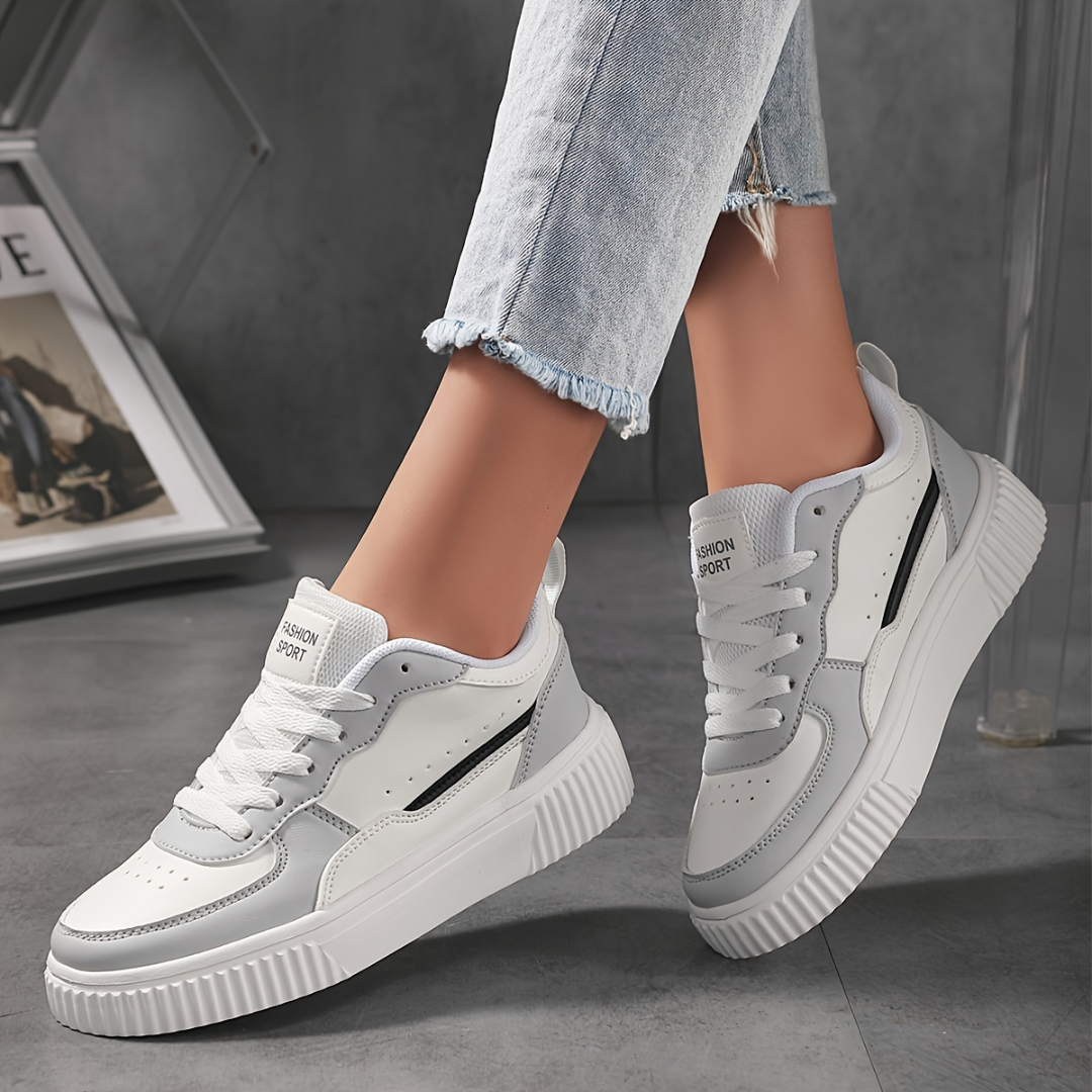 Zapatillas Para Mujer Colorblock Casual
