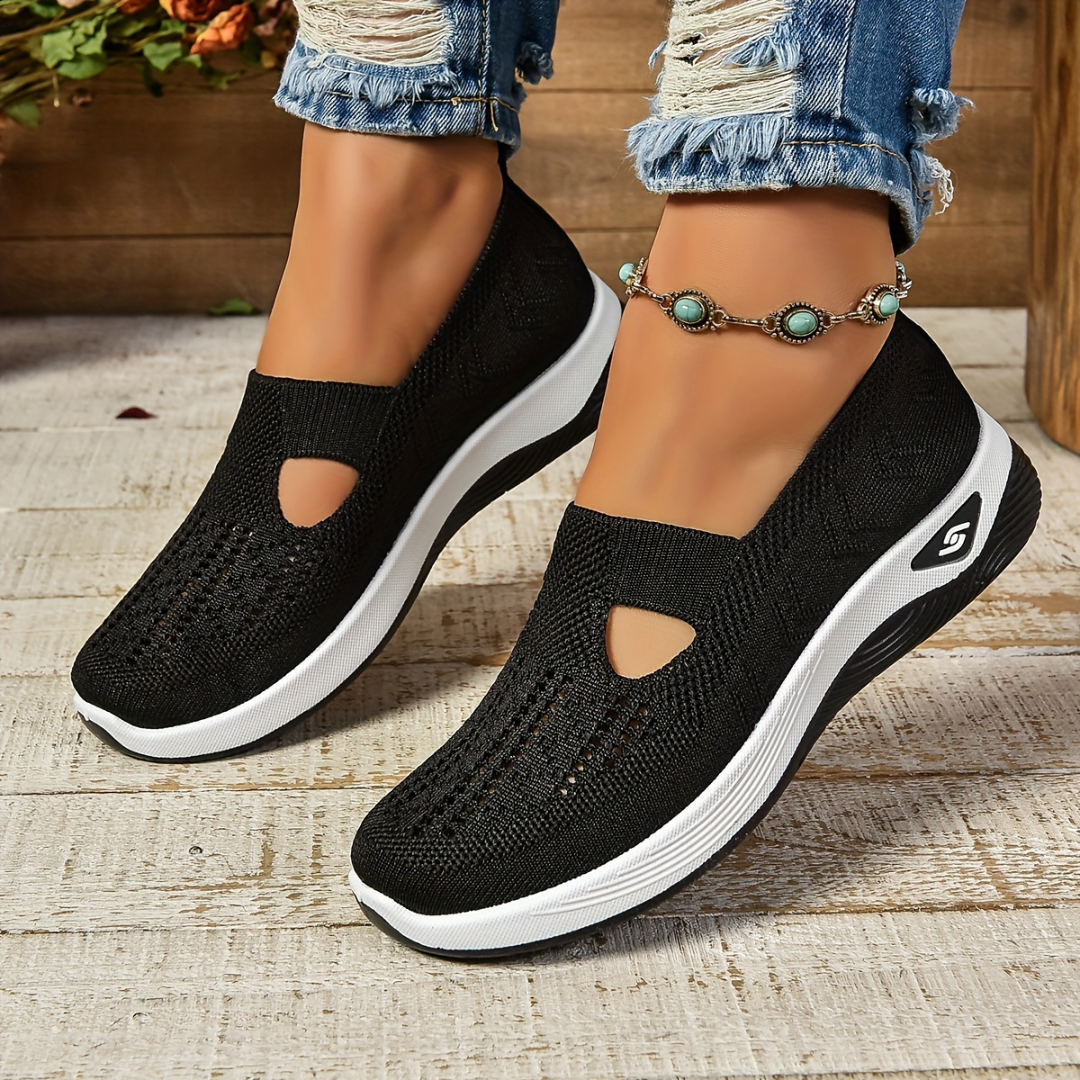 Zapatillas Para Mujer Cut-out Sneakers