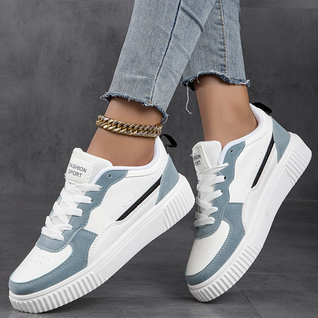 Zapatillas Para Mujer Colorblock Casual