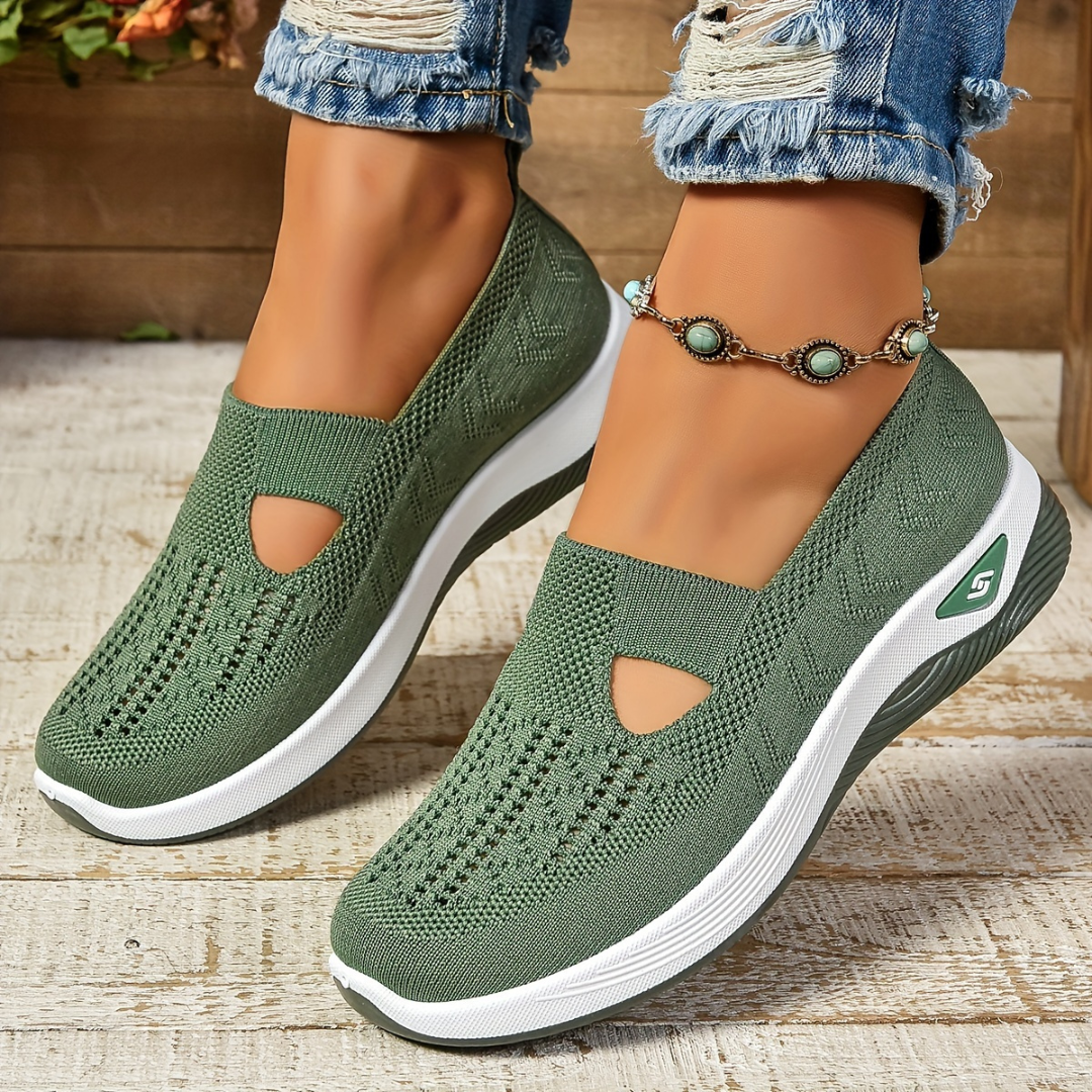 Zapatillas Para Mujer Cut-out Sneakers