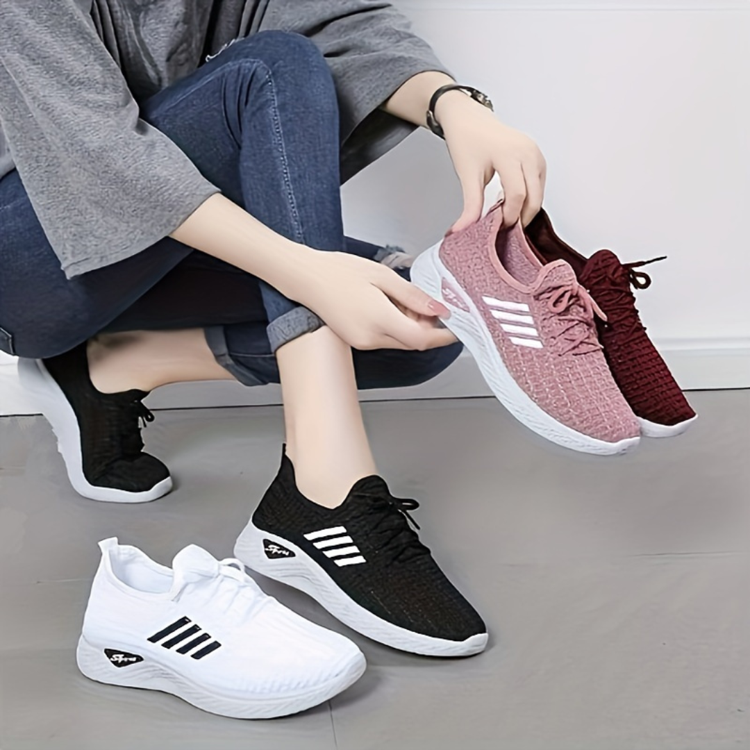 Zapatillas Para Mujer Breathable Mesh Sports