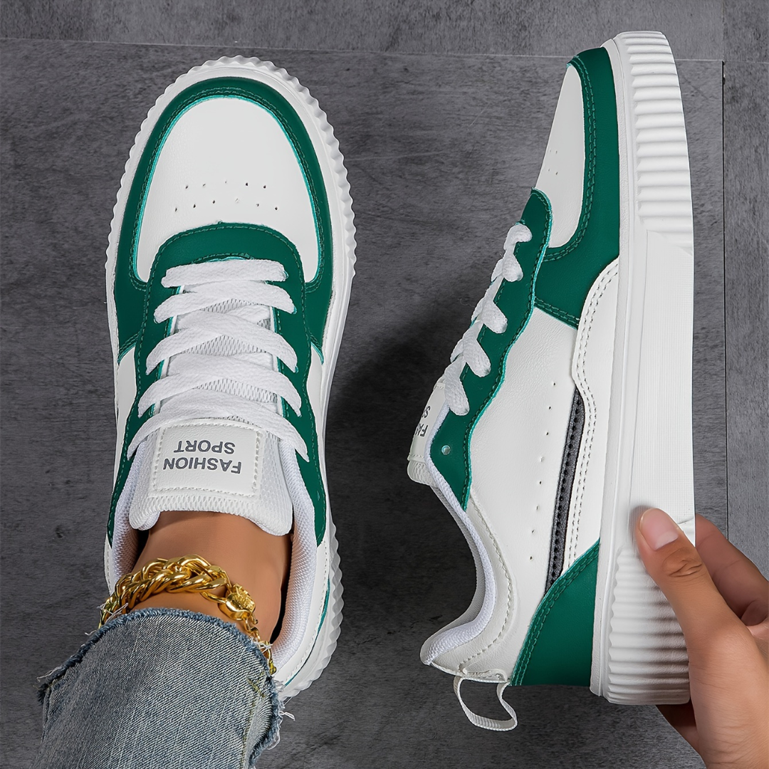 Zapatillas Para Mujer Colorblock Casual