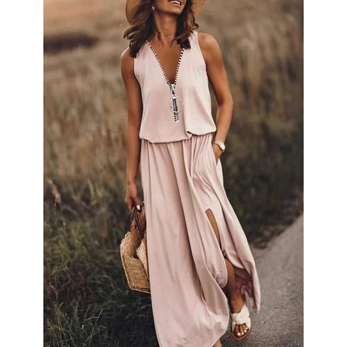 Vestido largo Campero