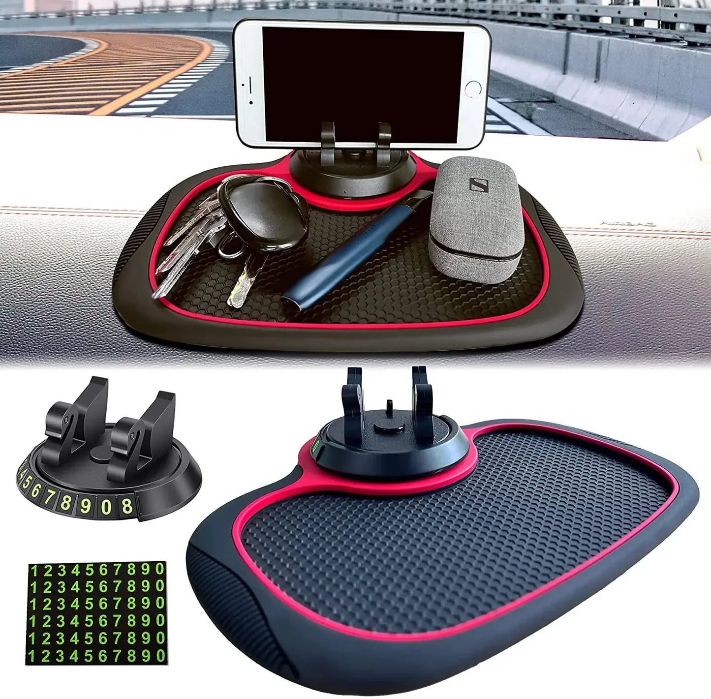 Slip-Free Dashboard Mat
