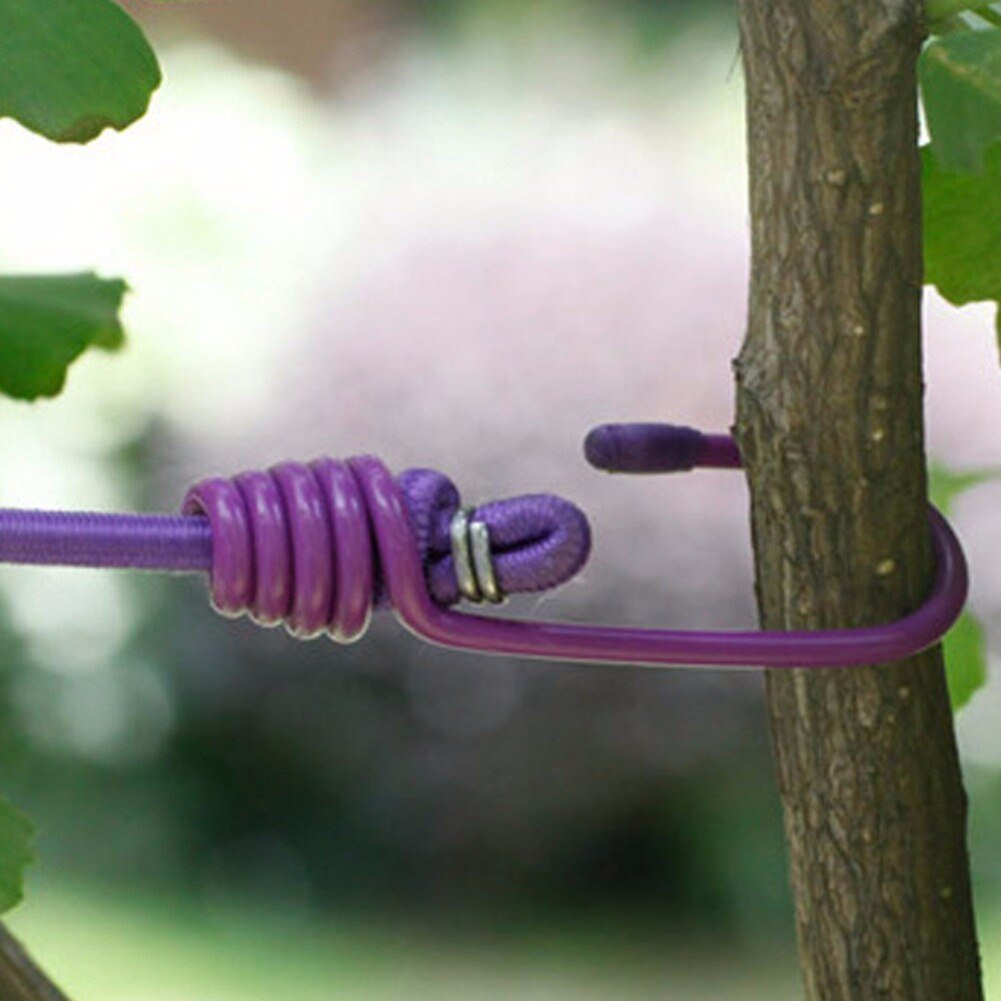 12 Clips Travel Elastic Clothesline