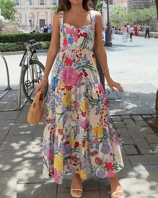 Vestido Floral Marta Garrido