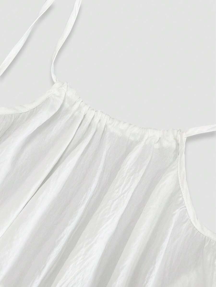INAWLY Vestido largo con tirantes tipo espagueti y espalda descubierta para mujer, vacaciones
