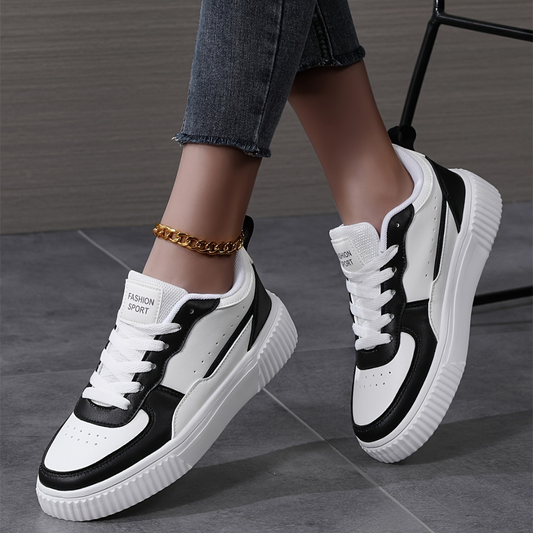 Zapatillas Para Mujer Colorblock Casual