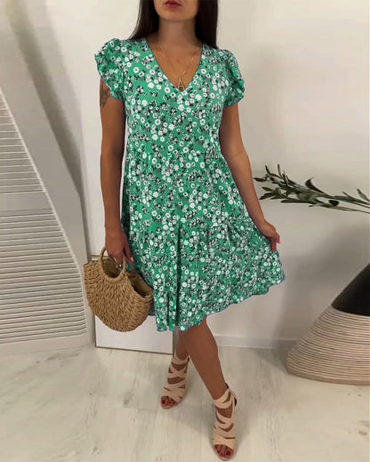 Kizia - Floral Charm Dress