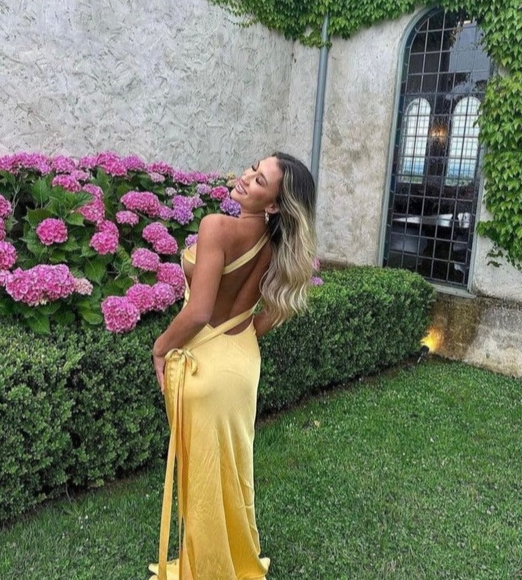 Vestido Amarillo | Vesarya™