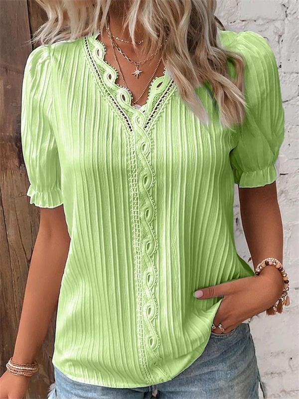 Blusa cuello en V Marisol