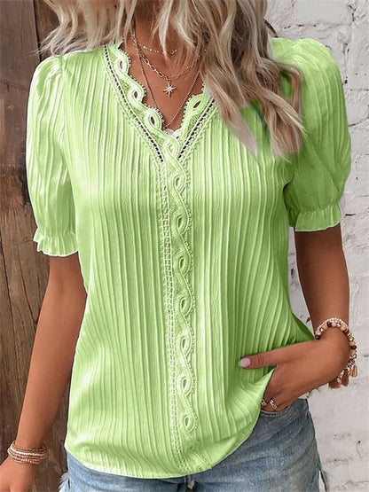Blusa cuello en V Marisol