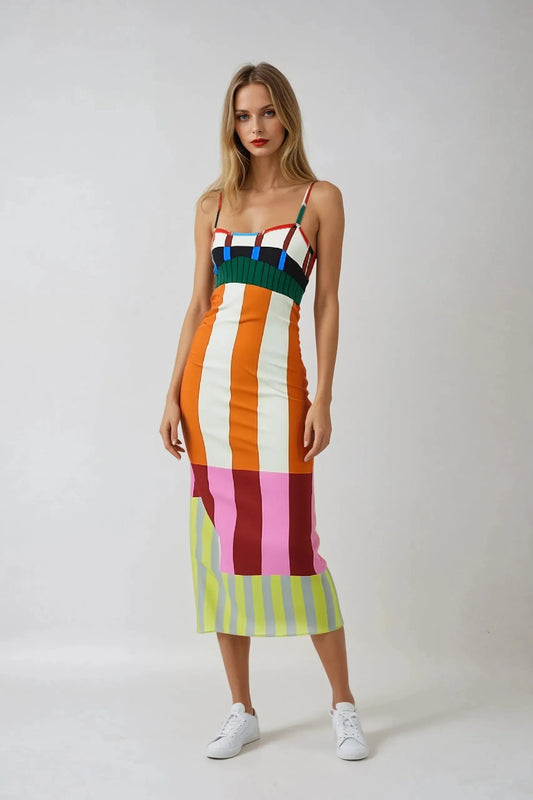 Janice - Radiant Line Dress