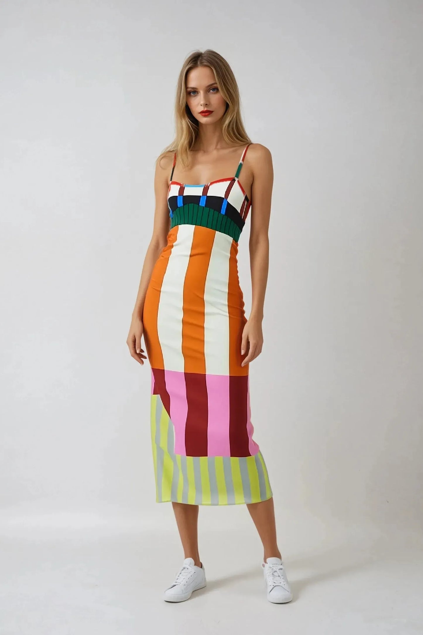 Janice - Radiant Line Dress