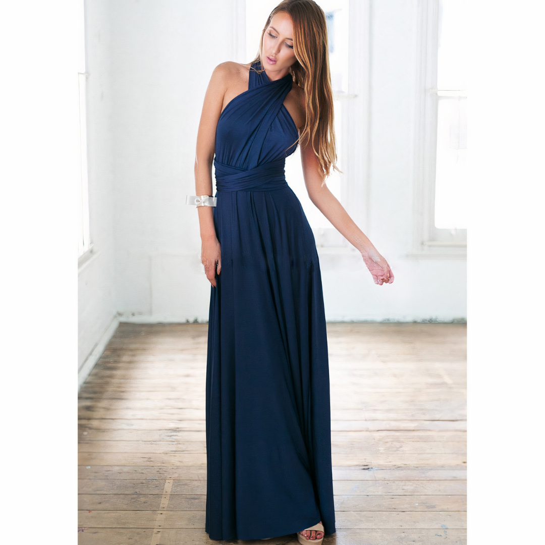 Olga - Flowy Wrap Dress