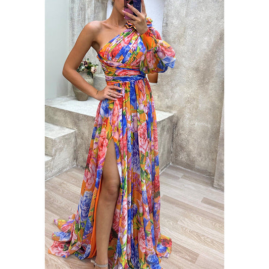Vestido Floral de Mayo