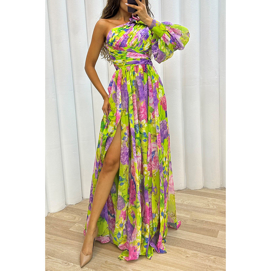 Vestido Floral de Mayo