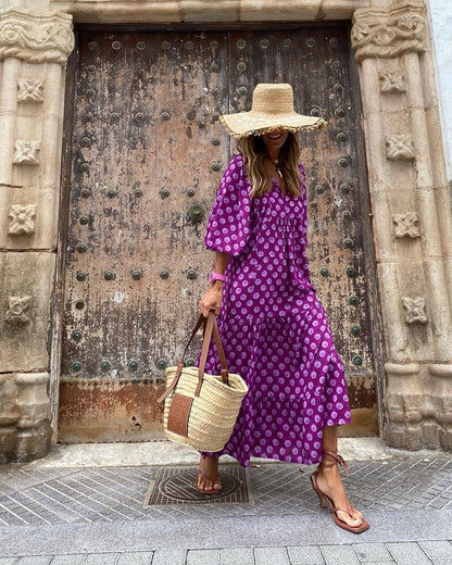 Vestido largo Valeria™| Vesarya™