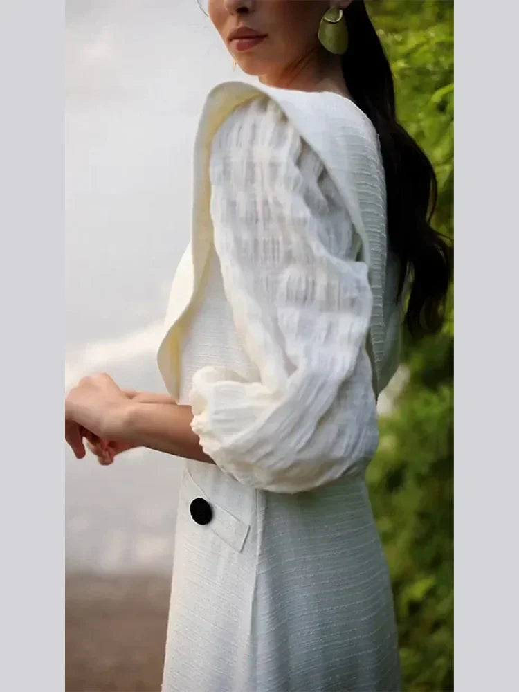 Vestido Pureza Elegante