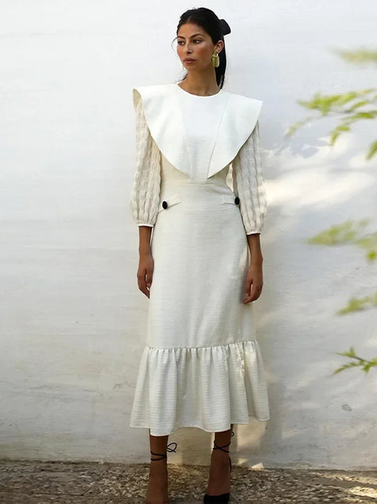 Vestido Pureza Elegante