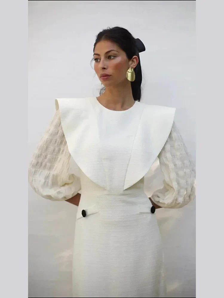 Vestido Pureza Elegante