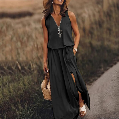 Vestido largo Campero