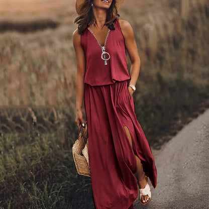 Vestido largo Campero