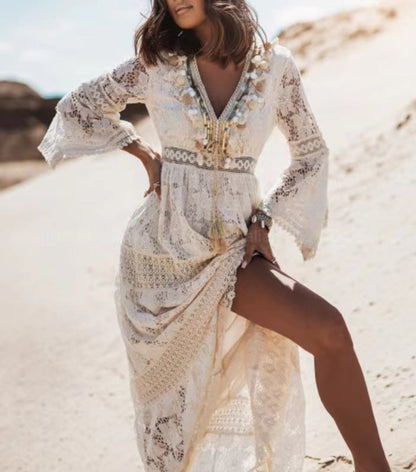 Elisse - Boho Lace Dress