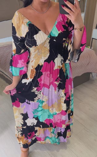 Joana - Tropical Radiance Dress