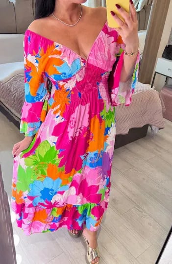 Joana - Tropical Radiance Dress