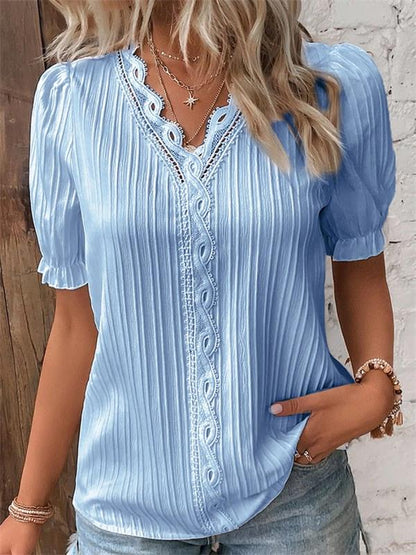 Blusa cuello en V Marisol