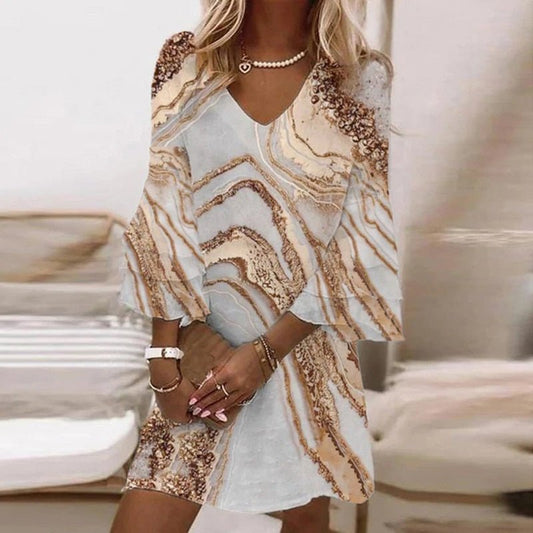 Flare Sleeve Boho Dresses - Veronica™