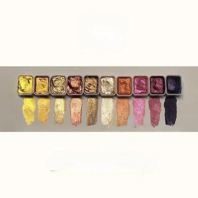 LustrousArt: Pearlescent Gouache Pigments