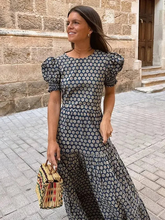 Vestido Luz Marina