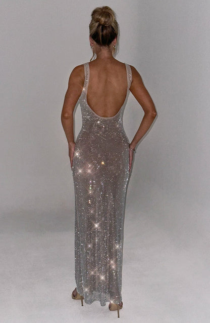 Catherine - Sparkling Maxi Dress