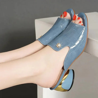 NOBELLE – Premium Leather Comfort Sandals
