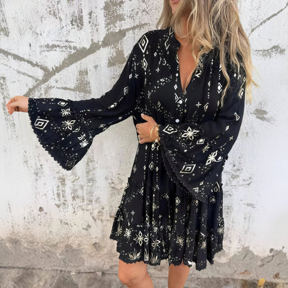 Seanna - Boho Gilded Dress